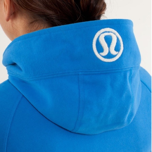 Lululemon Scuba Hoodie *Stretch Beaming Blue size 8 - Picture 5 of 15